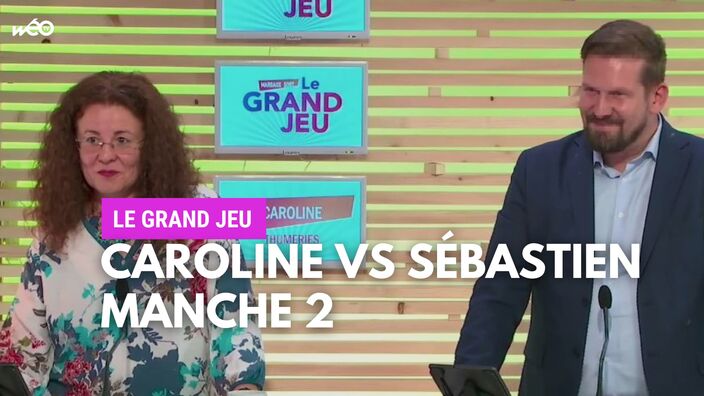 Le Grand Jeu avec Caroline et Sébastien : seconde manche